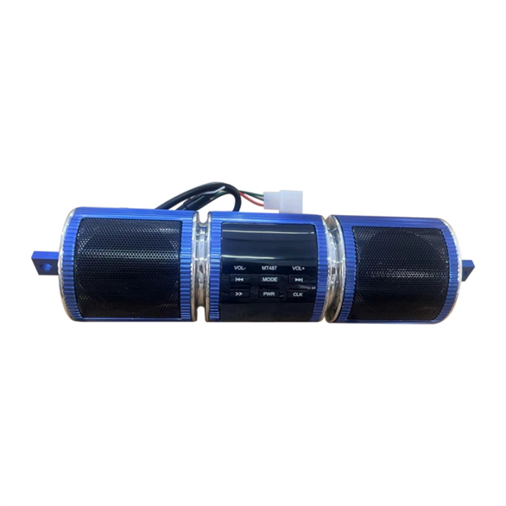 SRIWEN Motorcycle MP3 Audio Speaker Water Motorbike Stereo FM Radio AUX USB TF Card Bluetooth MP3 Motorcycles Speaker