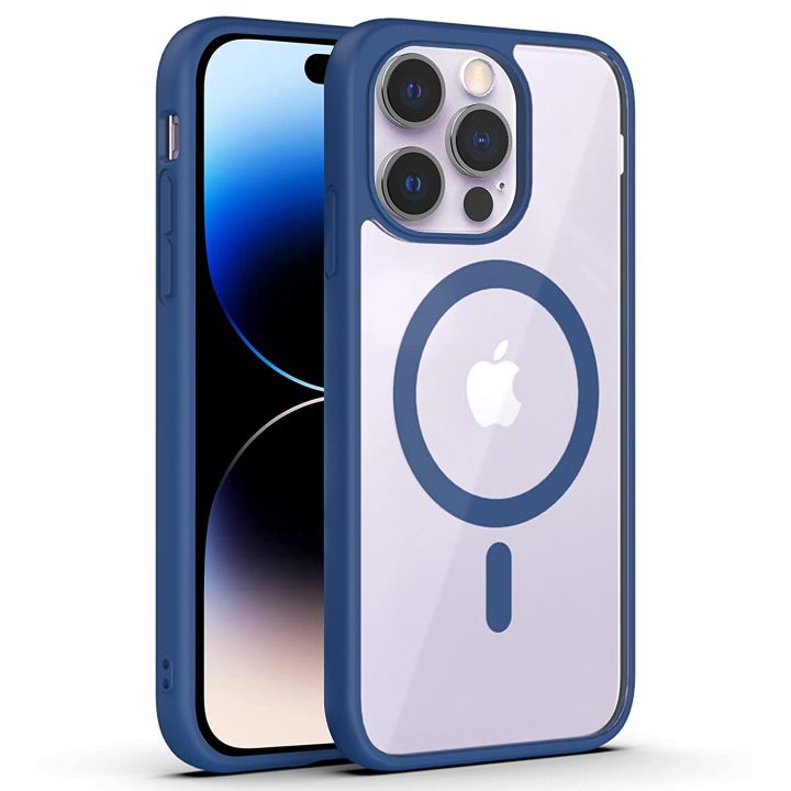 Premium Magsafe Cover Magnetic Wireless Charging Supported Clear Case For iPhone 13 mini