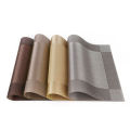 Kitchen Accessories Placemats Non-Slip Heat Resistant Dining Table Placemats Stain Resistant Anti-Skid Washable PVC Table Mats. 