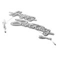 Birthday Neon Light USB Powered Happy Birthday Neon Lamp Dimmable Acrylic 5V High Brightness Decorative Romantic for Party. 