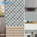 6Pcs European Style Waterproof Tile Stickers Kitchen Bathroom Floor Wall Decor. 