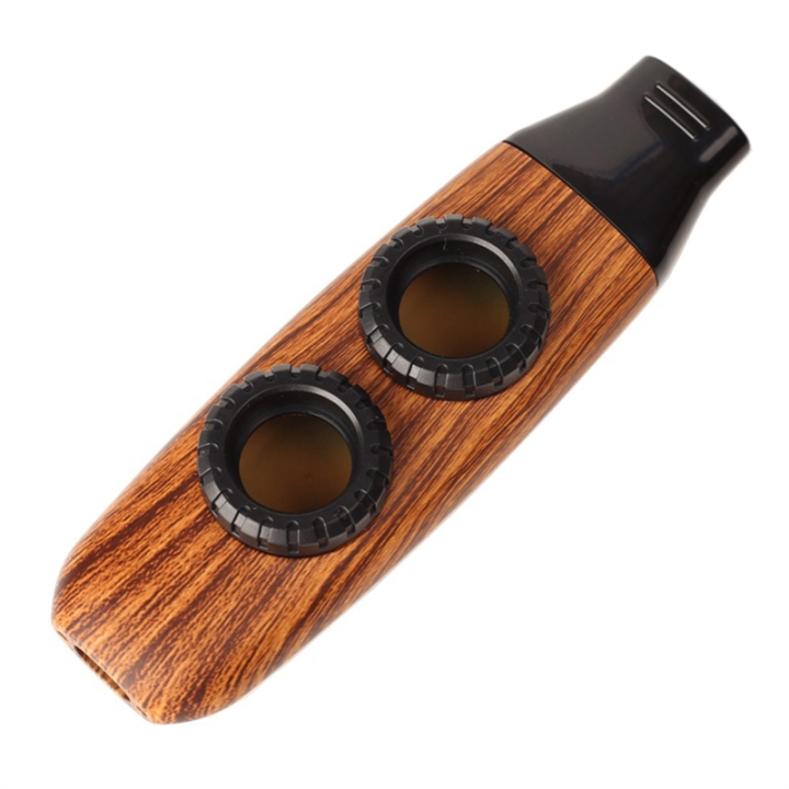 thumbnail image 2 of Vintage Wooden Kazoo Musical Instrument With Saxophone Like 2 of 10