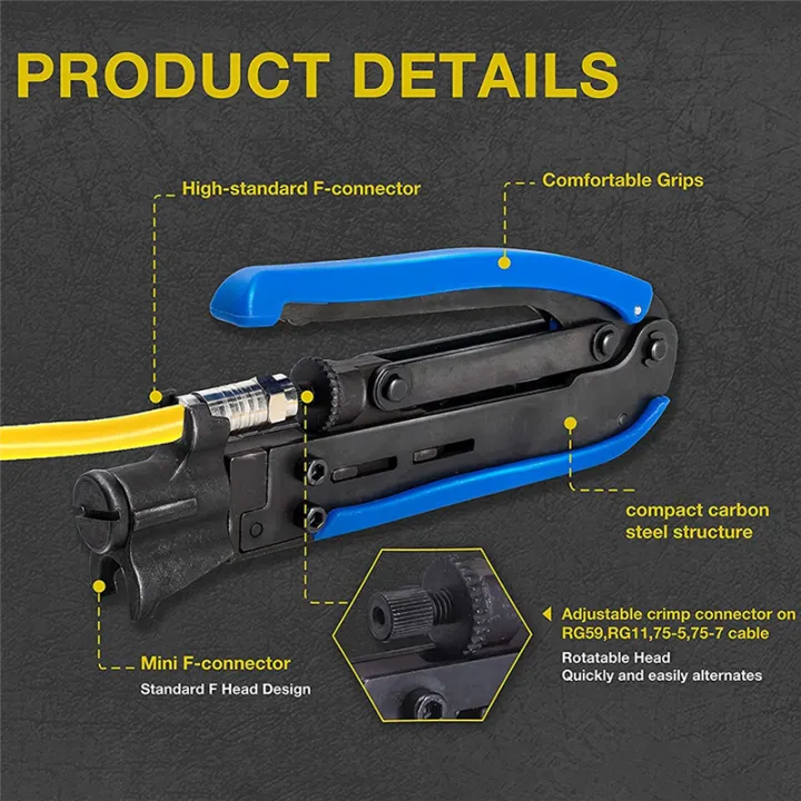Coax%20Compression%20Tool%20Kit%20Coax%20Crimper%20and%20Rg6%20Crimping%20Tool%20Wire%20Stripper%20Tool%20with%2020%20PCS%20F%20Compression%20Connectors%20-%20Image%204