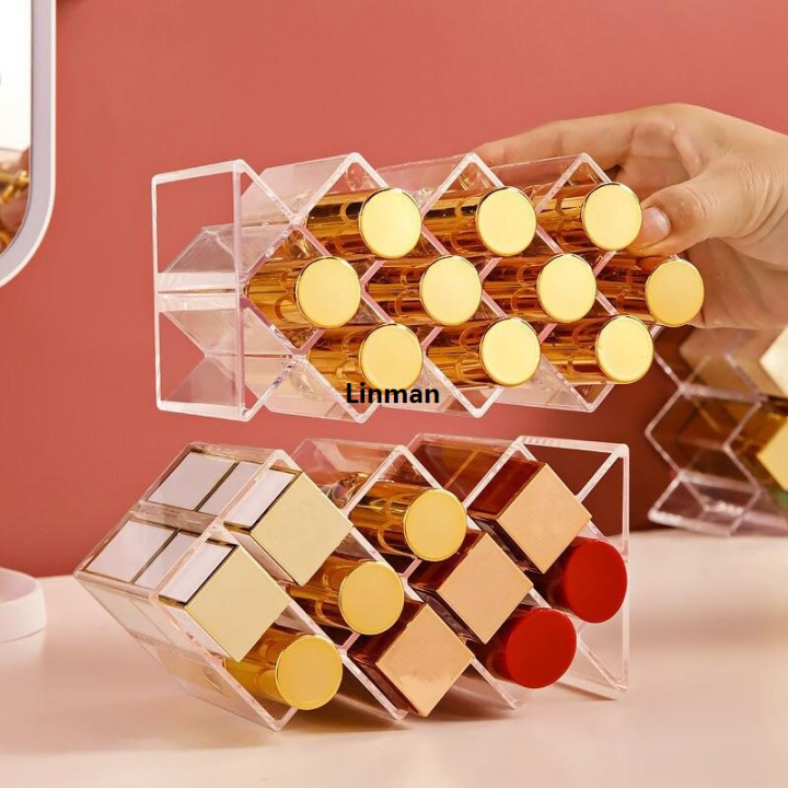 Linman%20Kento%2010%20Grid%20Lipstick%20Organizer,%20Cosmetic%20Organizer,%20Transparent%20Lipstick%20Holder,%20Acrylic%20Lipstick%20Stand,%20Lipstick%20Storage%20RacProfesional%20k,%20Lipstick%20Storage%20Stand,%20Lipstick%20Display%20Rack,%20Lip%20Gloss%20Display%20Holder,%20Makeup%20Lipstick%20Organizer%20-%20Acryl%20-%20Image%204