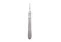 Stainless Steel Standard Size Brushed Finish Bp Handle No 4 For Surgical Blades. 