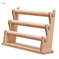 Modern Bangle Bracelet Holder Stable Gift Wood Jewelry Storage Organizer for Home. 