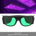 LED Grow Room Glasses Anti UV Eye Protection Indoor Hydroponics Eyewears New. 