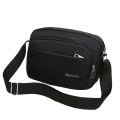 Shoulder Bag New Business 2024 Canvas Wallet Nylon Multi-Layered All-Matching Crossbody Men's Bag Fashion Oxford Cloth. 