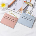 Simple Wallet Oin Cards Cover Pouch Pu Business Bank Credit Card Holder Purses Mini. 