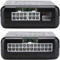 Power Supply Tester, 24Pin Computer PC Power Supply Tester PSU/ATX/SATA/HDD Connectors Power Supply Tester with Indicator Light, Black. 