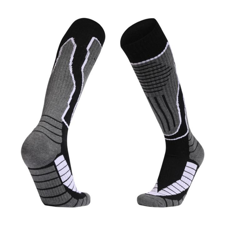 Mirage Long Ski Socks High Performance Thermal Knee-high Ski Socks for Snowboarding Sports Non-slip Design Moisture Wicking Breathable Durable Comfortable Winter Socks Thermal Ski Socks