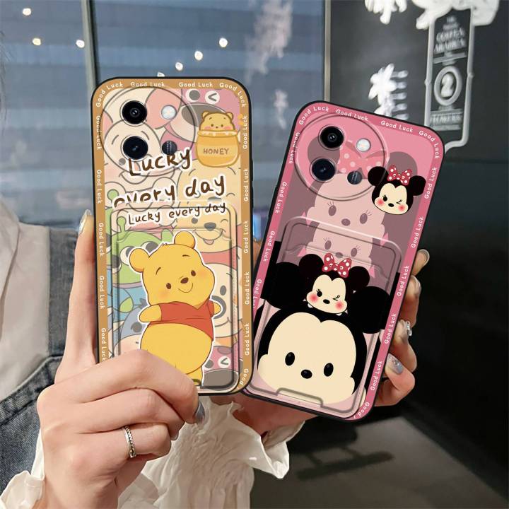 Waterproof Silicone Phone Case For VIVO Y200i/Y38 5G/Y200T/T3X/Y58 5G Full wrap Fashion Design Soft case Shockproof Cute