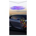 Car LED Matrix Pixel Panel Screen Programmable Scrolling Advertising Custom Text Pattern Animation Scrolling 16x 96. 