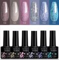 Semi Hybrid Uv Gel Gel Nail Polish 6PCS. 