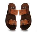 Mens Genuine PU Leather Sandals for men. 