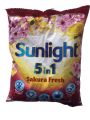 Sunlight Clean & Sakura Fresh Detergent Powder, 500g. 