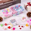 24Pcs Small Clear Plastic Beads Storage Containers Box with Hinged Lid for Storage of Small Items Crafts Hardware. 