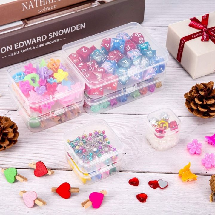 24Pcs%20Small%20Clear%20Plastic%20Beads%20Storage%20Containers%20Box%20with%20Hinged%20Lid%20for%20Storage%20of%20Small%20Items%20Crafts%20Hardware%20-%20Image%205