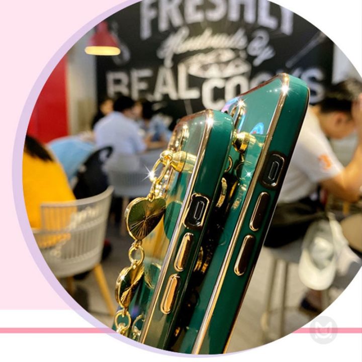 LECOMES%20for%20Samsung%20Galaxy%20A04%20Back%20Cover%20with%20Love%20Heart%20Bracelet%20Chain%20Luxury%206D%20Plating%20Shiny%20Soft%20Silicone%20Mobile%20Phone%20Case%20Pouch%20Girls%20-%20Image%208