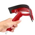 KOKKO Horse Sweat Scraper, Bathing Water Scraper Sweat Scraper Comb With Ergonomic Anti-skid Grip Grooming Tool For Horse Supplies. 