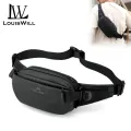 LouisWill Men Waist Packs Crossbody Bags Fashion Chest Bags Nylon Pouch Bags Sports Travel Bags Handbags Waterproof Sling Bags Chest Bags for Men Outdoor Sports. 