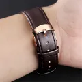 OLEVS Men Boys Gents Leather Strap Casual Party Fashionable Elegant Rich Look Date Watch 5868 - Black, Brown, Coffee. 