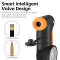 WEST BIKING Portable Bike Pump with Guage 120PSI High Pressure Hand Pump Lightweight Air Inflator for Bike/E-Bike/Motocycle/Cars Fit AV/FV. 