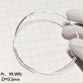 ARELENE Platinum Wire Pure Metal Platinum Wire 0.3mm 99.99% Pure, for Scientific Research Experiments. 