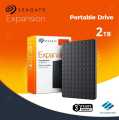Seagate Expansion Portable 2TB External Hard Drive HDD. 