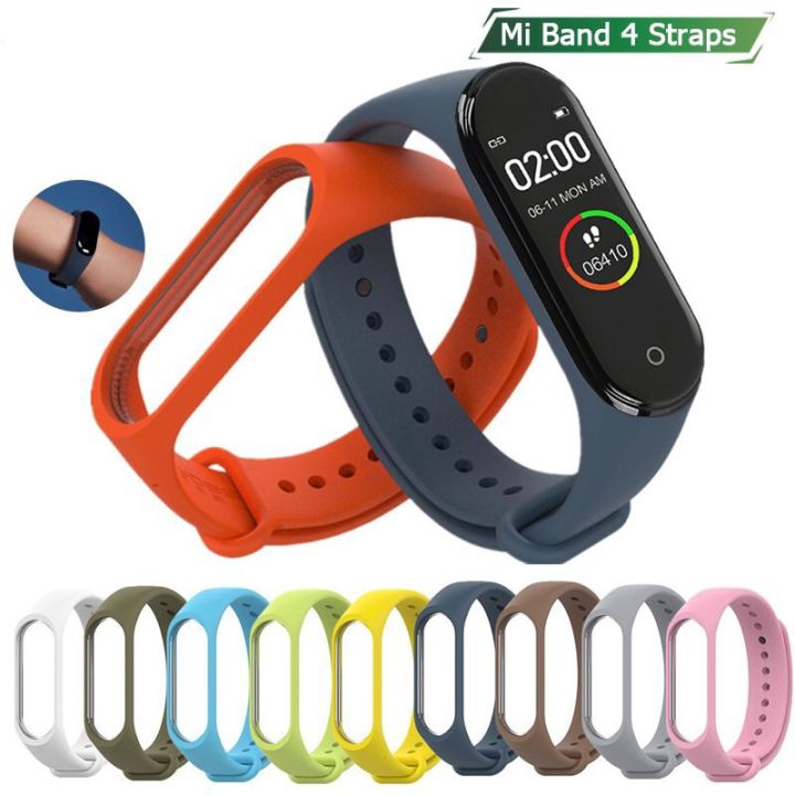 Replacement Silicone Strap for Xiaomi Mi Band 4, 3 & M4, M3 - Sports Soft Wrist Bracelet Wristband Belt Smart Watch Fitness Tracker Wristband 104672790 NN Collection