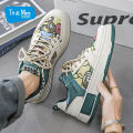 Thomas Fashion Shoes Men's Summer University Style Original Niche White Shoes Fashion Casual Sneakers All-Matching Sneakers. 