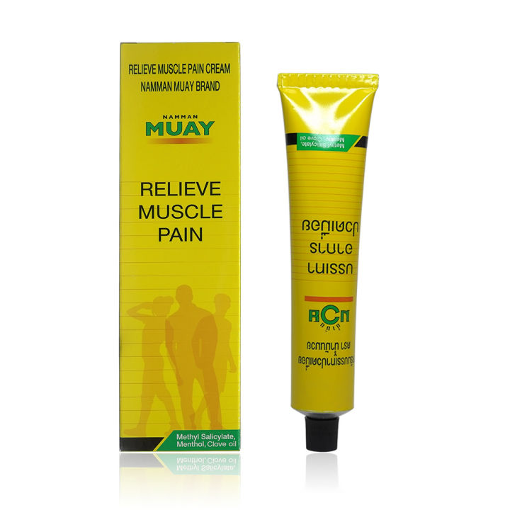 【TrendGlobe】MUAY balm ointment pain relax balm relief plaster knee pain body muscle fatigue relieve pain and inflammation boxing champion