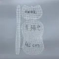 Horseshoe Bag Mesh Knitting Lining Weaving Plastic Mesh Sheet Accessories Velvet MKL. 