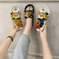 【ZOSR】Summer Women's Indoor Non-Slip Home Soft Bottom Sunflower Slippers. 