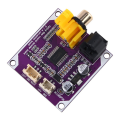 Digital Audio Decoder Audio Decoder Board Digital Signal Input Stereo Output Decod Board MP3 Players Accessories Kits. 