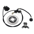 Disc Brake Kit for 50cc 110cc 125cc 150cc 200cc 250cc Dirt Bike Quad ATV Brake Pad Disk Rotor. 
