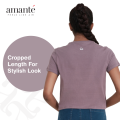 Amante Essential Crop Tee. 