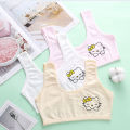 Kitty  Junior High school Students Bras Soft Cotton Teenage Girls Sling Breathable Children Girls Bra. 