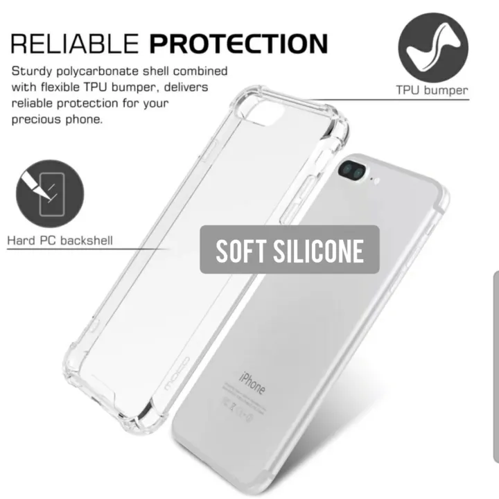 iPhone%207%20Plus%20Back%20Cover%20Transparent%20Soft%20Silicone%20Clear%20Case%20Shockproof%20Bumper%20iPhone%20Case%20For%20Boys%20Girls%20-%20Image%208