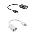 USB 2.0 Micro USB OTG Data Cable Adapter Converter For Samsung Huawei Xiaomi Redmi Mi. 
