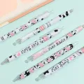 1Pc I Love Milk 0.5mm Black Ink Press Writing Gel Pen Cow Convenient Smooth Comfortable Plastic Office School Stationery. 