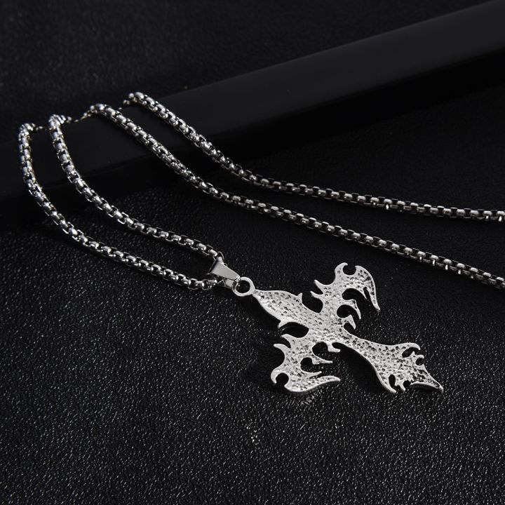 Fashion%20Vintage%20Flame%20Cross%20Pendant%20Necklace%20For%20Women%20Men%20Long%20Chain%20Punk%20Goth%20Trendy%20Accessories%20Choker%20Gothic%20Jewelry%20-%20Image%208