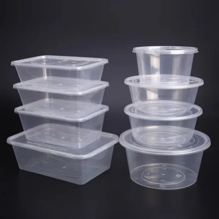 5/10/15/25/50pcs%201000ml%20Transparent%20Food-grade%20Rectangular%20Plastic%20Lunch%20Box%20And%20Fresh-keeping%20Container%20With%20Lid%20For%20Kitchen%20Foods%20Vegetable%20Fruits%20&%20Salads%20Etc...%20-%20Image%203