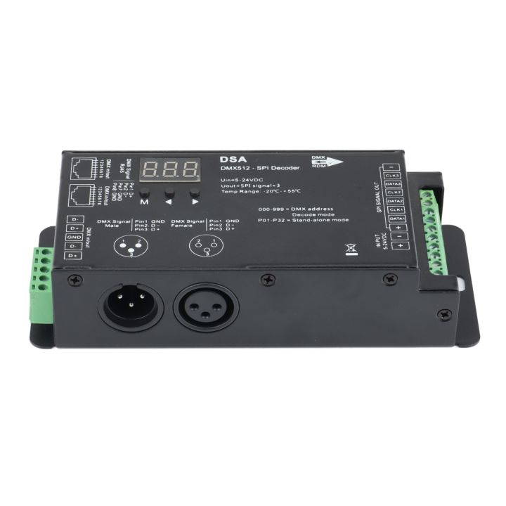 DSA DMX to SPI Decoder DMX512-SPI Decoder and RF SPI Controller, 3 ...