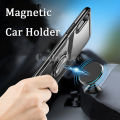 Casinglee for Realme C55 Case Hard Clear Transparent Shockproof Car adsorb Holder Ring Back Cover Casing Hp Realme C55 Phone Cases Cover. 
