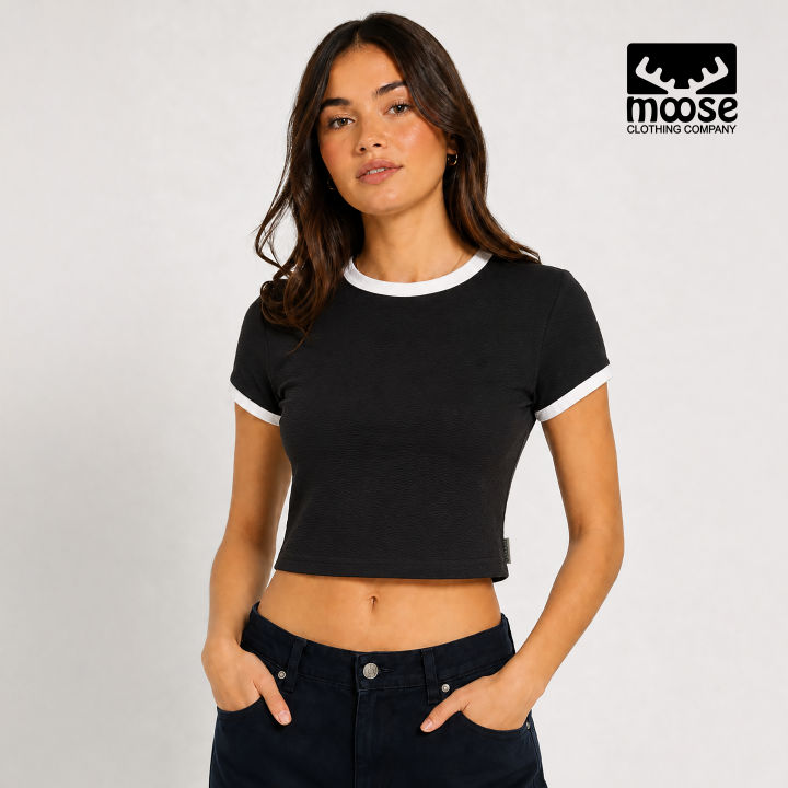 Moose Women’s Baby Tees