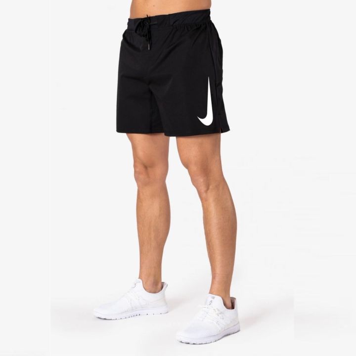 black and white nike dri fit shorts