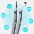Tartar Sonic Tool Ultrasonic Tooth Cleaner Stains Electric Calculus Tooth 1Set Tartar Remover Remover Teeth Whiten Dental Scaler(Not Specified). 