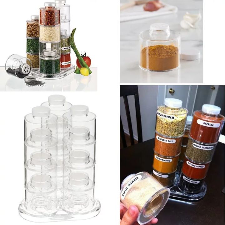 Spice%20Tower%20%20Spice%20Jar%2012%20Bottle%20Plastic%20Stackable%20Spice%20Rack%20%20Spice%20Bottle%20With%20Rack%2012%20Pcs%20-%20Image%206
