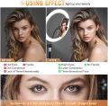 10 Inches Big LED Ring Light for Camera, Phone tiktok YouTube Video Shooting and Makeup, 10" inch Ring Light with 7 Feet Long Foldable and Lightweight Tripod Stand. 